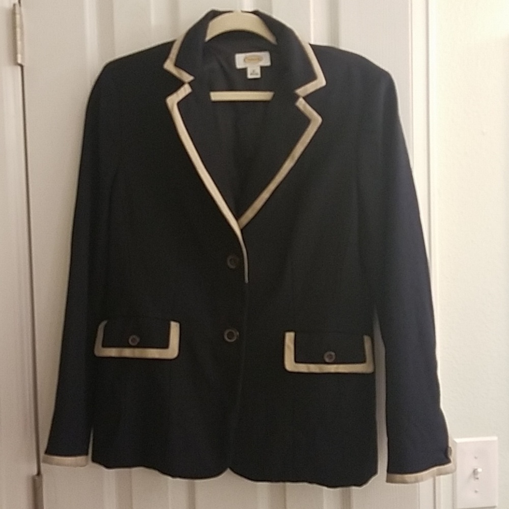 Talbots navy blazer